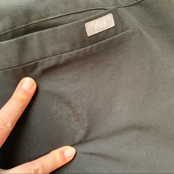 FIGS Men Tansen Jogger Scrub Pants Black Medium - Picture 4 of 8